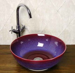 景德镇陶瓷艺术台盆工艺品 用艺术唤醒美丽清晨