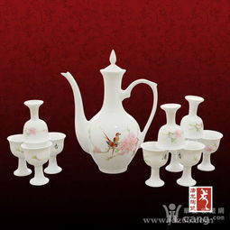 陶瓷礼品酒具 礼品酒具定制 喝酒专用陶瓷礼品酒具