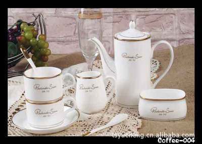 【长期大量生产销售优质骨质瓷咖啡具】价格,厂家,图片,杯子,唐山市路北区宏刚陶瓷制品经销处-
